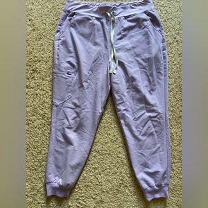 Figs Zamora high waisted 2.0 scrub pants- Lavender Dew